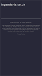 Mobile Screenshot of legendaria.co.uk